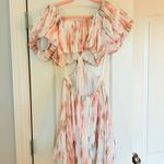 Free People Meet me in Santorini Pink and Green Mini Dress Photo 1