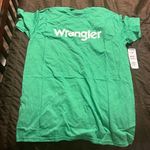 Wrangler Womens  Green white T-Shirt Photo 0