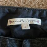 Nanette Lepore  Women’s Black Wide Leg Side Stripe Jeans Photo 3