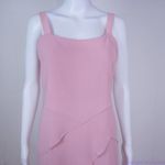 Vintage Ursula of Switzerland pastel pink layered ruffle gown‎ dress, 6 Photo 3
