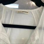 Ulla Johnson 577  Flores White Embroidered Dress Photo 2