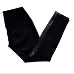 J.Crew  Black Pixie Jodhpurs  Leather Panels Work Equestrian Leggings Pants 4 Photo 4