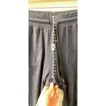 Zyia  Women's Size Small Ankle Zip Joggers Sweatpants Navy Blue Athletic‎ Photo 4