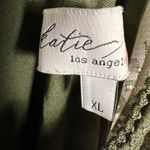 Katie May  Willow Olive Green Lace Bustier Maxi Formal Gown Dress Sz XL Photo 14