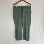 Lululemon Women’s Ready to Rulu High-Rise Jogger Pants Crop in Green Twill 12 Photo 2