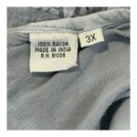 Vintage Country Wear Casuals Dress Set 2 Piece Embroidered Boho Plus Size 3X Gray Photo 10