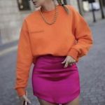 ZARA  HOT PINK SATIN EFFECT MINI SKIRT Size Small Photo 2