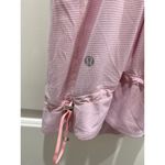 Lululemon Pink Wamo Camo Rest Less Tank Racerback Cinch Waist Sz 8 Photo 6