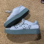 Cute Star Shoes! Blue Size 9 Photo 1