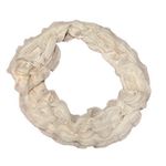 EXPRESS LA  Ivory Infinity Scarf Photo 0