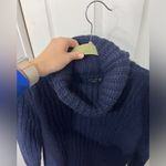 Banana Republic  Made Of Italian Yarn Alpaca & Wool Thick Knit Turtleneck  Sz XS Photo 9