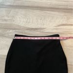 Tobi  Black Bodycon Style Mini Skirt With Crisscross Cut Out Detail- Size Small Photo 8