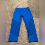 Athleta  Blue Cropped Leggings Size Medium – Pre-Owned, Good Condition Photo 4