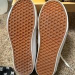 Vans  Old Skool Leather White/Blue Stripe Sneakers Women’s‎ 9 / Men’s 7.5. Photo 6