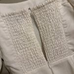 Rachel Parcell NWT  Puff Sleeve Linen Mini Dress in Ivory MEDIUM Photo 2