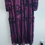 Baltic Born Liana Velvet Embossed Maxi Dress New Without Tags Photo 6
