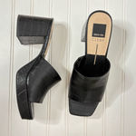 Dolce Vita Women's Marsha Platform Black Slide Sandals 402 Size 9.5 Photo 2