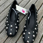 A New Day Women's Sammie Studded Ballet Flats – Black 5 New With Tags Photo 0