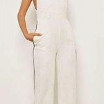 Topshop sleeveless pinstripe jumpsuit. Size 0 Photo 1