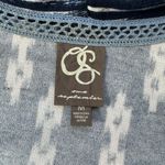 Anthropologie  One September Navy Open Drape Sweater Cardigan - size medium Photo 7