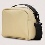 NWT Rains Box Bag Should Crossbody Bag Waterproof Sand Color Photo 0