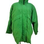 London Fog Vintage 80s Down Ski Coat  Kelly Green Photo 0