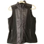 Marc New York Marc New York Jacket Sleeveless Fleece Vest Black Women Size Medium full zip Photo 0