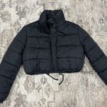 SheIn Black Puffer Jacket Photo 1