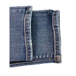 EXPRESS Vintage Skinny High Rise Ankle Button Fly Jeans Womens Size 0 Distressed Photo 8