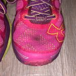 Under Armour Vent Bandit Charged neon colored athletic sneakers Photo 5