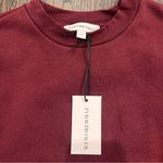 We Wore What NWT  Deep Red Crewneck Sweatshirt Photo 1
