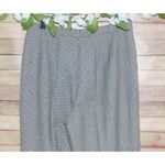 Rafaella Vintage Woolmark Houndstooth Lined Pleated Wool Pants Women 16 Career Photo 4