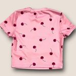 Zaful β
Pink Cherry Print Baby Tee Crop Top T-Shirt by β
Photo 2