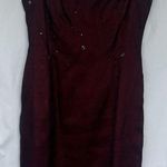 Laundry by Shelli Segal VTG  Sequin Beaded Silk Mini Dress Small Vamp Whimsigoth Photo 0