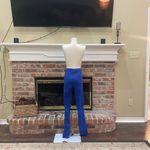 Swank bright blue high waisted skinny jeggings / L / Excellent condition Photo 7