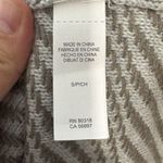 Lucky Brand NWT Open Front Cardigan Draped Knit Sweater Herringbone S Boho Photo 4