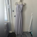 Joanna August Soft Lavender Long Sleeve Dress Gray Size M Photo 1