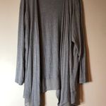 Calvin Klein Women’s  cascade waterfall open cardigan knit top gray XL dressy Photo 5