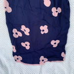 Boden Navy Dress with pink flowers sz 6 floral office business casual summer Blue Photo 5