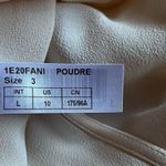 Ba&sh NEW  Fani ruffle-trimmed crepe top size L Cream Photo 5