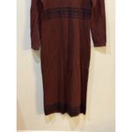 Peruvian Connection Long Sleeve Pima Cotton Sweater Dress Tribal Size XS Photo 4