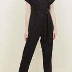 New Look Black Utility Jumpsuit Photo 0
