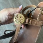 Tory Burch  Tan Leather Thong Sandals Photo 8