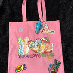 Handmade ‎ Peace, love and summer time tote bag Photo 0