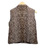 Allison Daley New  Brown Leopard Print Vest. Photo 4