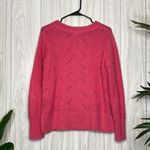 Boden Hadley Sweater in Garden Rose Wool Mohair Blend size XS Extra Small Pink Photo 2