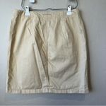 Ralph Lauren Lauren  LRL‎ Vintage Skirt Y2K Beige Tan 14 Khaki Midi Safari Office Photo 4