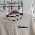 ZARA DC Comics Wonder Women Cream Sweatshirt Sweater Photo 1