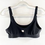 Vuori  BreatheInterlock Medium Support Scoop Neck Daily Bra Black Small Photo 3