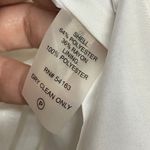 Tommy Hilfiger White Dress Sleeveless Striped Belted Fit & Flare Size 10 Photo 4